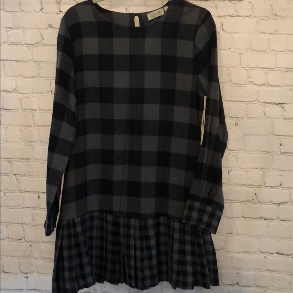 RDstyle  Black plaid dress